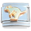 CT1245 Kangaroo Jumping Goldtone Italian Charm