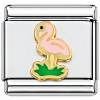 Flamingo Italian Charm