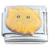 CT1285 Cute Yellow Cat Face Italian Charm