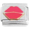 CT1290 Bright Red Lips Italian Charm