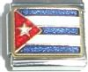CT1554 Flag of Cuba Italian Charm