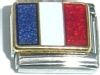 CT1557 Flag of France Italian Charm