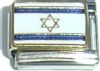 CT1565 Flag of Israel Italian Charm