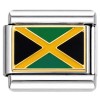 CT1567 Jamaica Country Flag Italian Charm