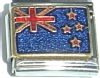 CT1572 Flag of New Zealand Italian Charm