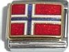 CT1573 Flag of Norway Italian Charm