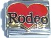 CT1631 Rodeo on Red Heart Italian Charm
