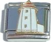 CT1662 Lighthouse in White Italian Charm