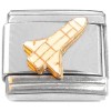 CT1719 Space Shuttle Takeoff Italian Charm