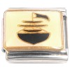 CT1745 Boat Ship Flag Italian Charm