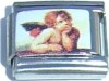 CT1787 Cherub Angel Leaning On Arm Italian Charm