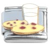CT1794 Milk and Cookies Italian Charm