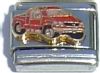 CT1861 Red Pickup Truck Italian Charm