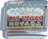 CT1902 Welcome to Fabulous Las Vegas Italian Charm