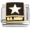 CT1905 US Army Logo Italian Charm