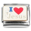 CT1961 I Love Jesus Italian Charm