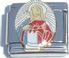 CT1962 Jesus with Light Shining Around Italian Charm