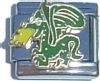 CT1971 Green Dragon Italian Charm