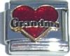 CT1977RK Grandma on Red Heart with Black Letters