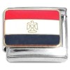 CT2027 Flag of Egypt Italian Charm