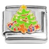 CT2056 Holiday Christmas Tree Presents Italian Charm
