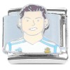 CT2075 Argentina Soccer Messi Italian Charm 
