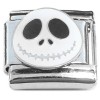 CT2132 Skeleton Face Jack Italian Charm