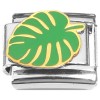 CT2214 Monstera Leaf Tropical Plant Italian Charms