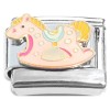 CT2256 Rocking Horse Colorful Italian Charm