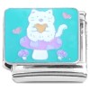 CT2283 Cat Hearts Mushrooms Italian Charm