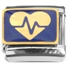CT2309 Heartbeat Heart Love Italian Charm
