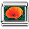 CT3008 Poppy Flower in Yellow Italian Charm