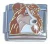 CT3042 Dog Face Italian Charm