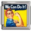 CT3052 We Can Do It Photo Italian Charm