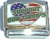 Support Our Troops on Heart