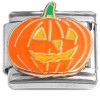 CT3117 Pumpkin Lit Up Italian Charm