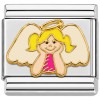 CT3120 Angel Girl Italian Charm
