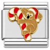 CT3121 Koala Bear and Candy Cane Italian Charm