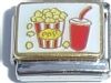 CT3196 Popcorn and Soda Pop Italian Charm