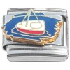 CT3199 Boat Italian Charm