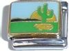 CT3203 Cactus Scene Italian Charm