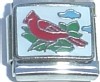 Red Bird (with silver trim)