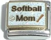 CT3391 Softball Mom Italian Charm