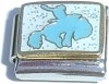 CT3444 Cowboy (blue) Italian Charm