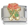 CT3457 Red Rose Italian Charm