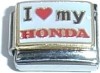 CT3475 I Love My Honda Italian Charm