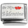 CT3499 Be My Valentine Italian Charm