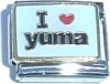 CT3539 I Love yuma Italian Charm