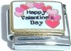 CT3549 Happy Valentines Day Italian Charm