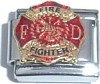 CT3590 Fire Fighter Italian Charm